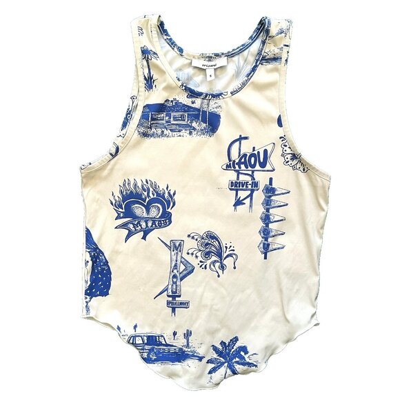 Miaou Jinx Tank Top in Cry Baby S - Picture 1 of 5